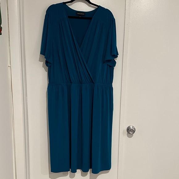 Vince Camuto Dresses & Skirts - Lane Bryant Teal Midi Dress